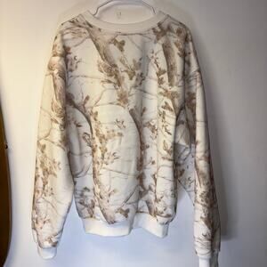 Comfrt white oak crew neck